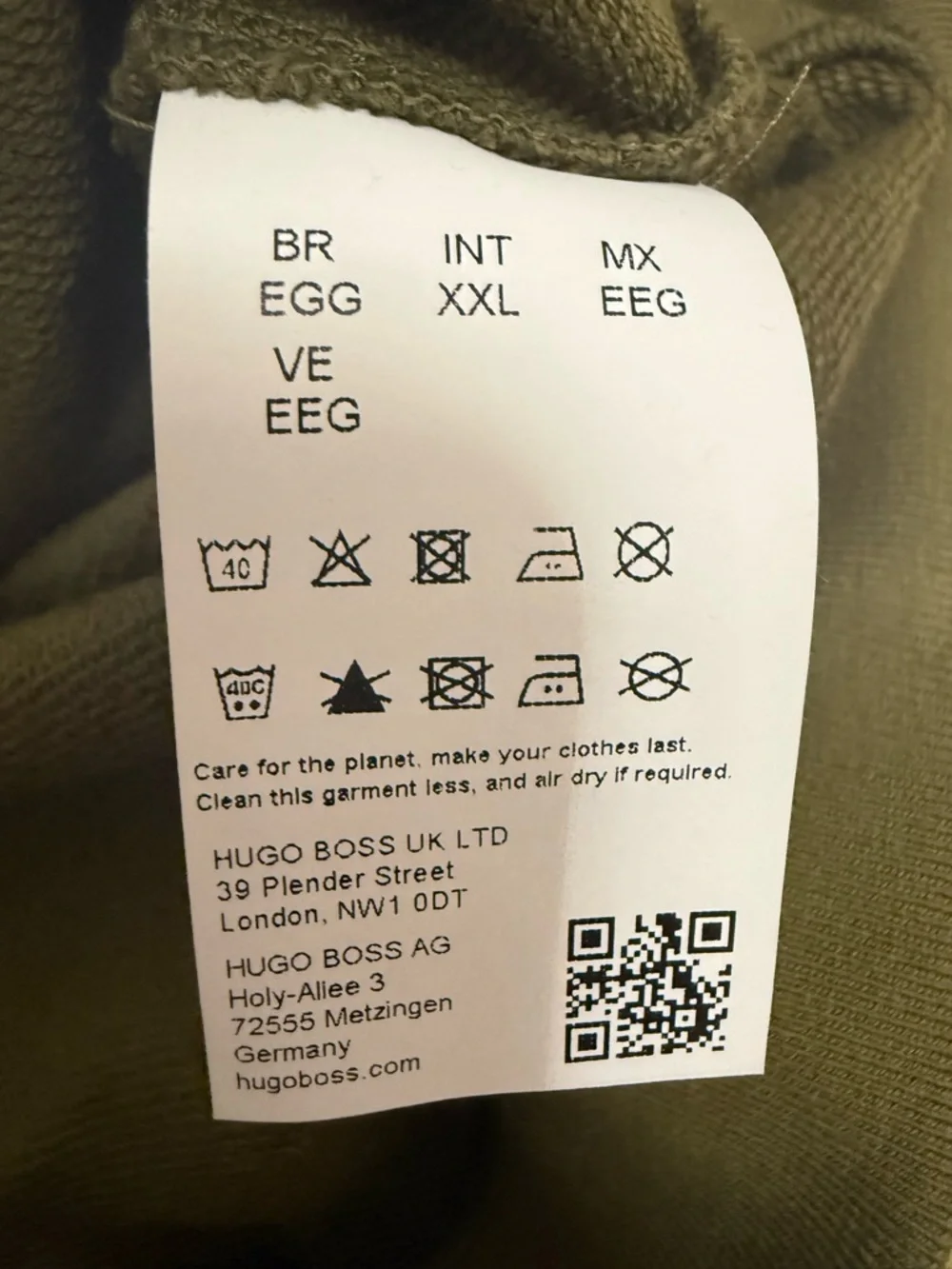 Hugo Boss NWT Crewneck with Terry Chenille appliqué - Picture 5 of 10